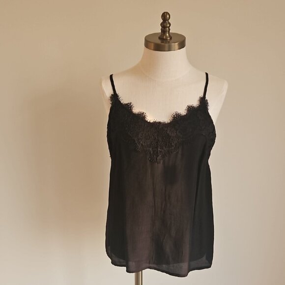 Abercrombie & Fitch Tops - Abercrombie & Fitch Black Lace Detail Top